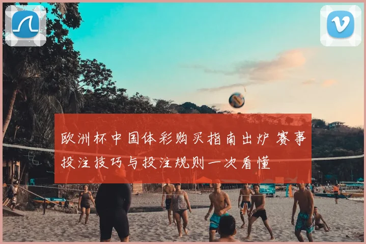 欧洲杯中国体彩购买指南出炉 赛事投注技巧与投注规则一次看懂